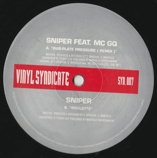 Dub Plate Pressure (Remix) / Roulette